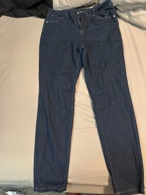 Dark Indigo Straight-Leg Jeans